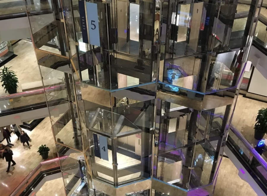 mall crowds icon. Click for story